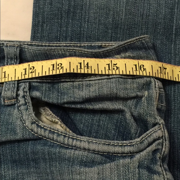 Ladies Vigross Distressed Bootcut Jeans - Picture 7 of 8